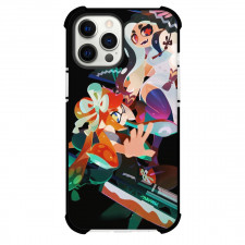Splatoon Agent 3 Case For iPhone Samsung Galaxy Pixel OnePlus Vivo Xiaomi Asus Sony Motorola Nokia - Agent 3 & Agent 8 Black Background