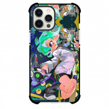 Splatoon Agent 8 Case For iPhone Samsung Galaxy Pixel OnePlus Vivo Xiaomi Asus Sony Motorola Nokia - Agent 8 Holding Headgear Watercolor Art