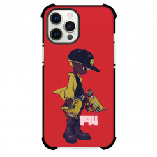 Splatoon Agent 8 Boy Case For iPhone Samsung Galaxy Pixel OnePlus Vivo Xiaomi Asus Sony Motorola Nokia - Agent 8 Boy Double Gun Red Background