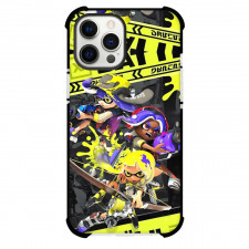 Splatoon Case For iPhone Samsung Galaxy Pixel OnePlus Vivo Xiaomi Asus Sony Motorola Nokia - Characters Yellow and Black Background
