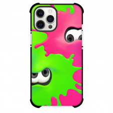 Splatoon Case For iPhone Samsung Galaxy Pixel OnePlus Vivo Xiaomi Asus Sony Motorola Nokia - Splatoon Eye Wallpaper Pink & Green