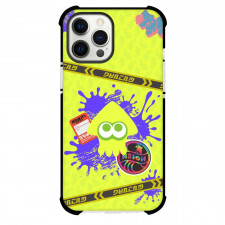 Splatoon Case For iPhone Samsung Galaxy Pixel OnePlus Vivo Xiaomi Asus Sony Motorola Nokia - Splatoon Octopus Neon Background