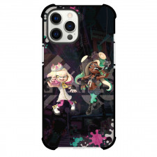 Splatoon Case For iPhone Samsung Galaxy Pixel OnePlus Vivo Xiaomi Asus Sony Motorola Nokia - Pearl Houzuki & Marina Ida Hands City Background