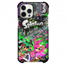 Splatoon Case For iPhone Samsung Galaxy Pixel OnePlus Vivo Xiaomi Asus Sony Motorola Nokia - Splatoon Poster Green Pink Splash