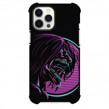 Attack On Titan Phone Case For iPhone And Samsung Galaxy Devices - Attack Titan Side Portrait Wpap Popart
