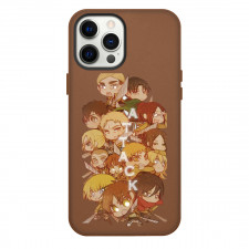 Attack On Titan Phone Case For iPhone And Samsung Galaxy Devices - Characters Attack Mode Cartoon Art Sticker Art