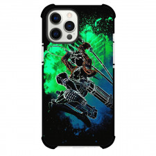 Attack On Titan Eren Phone Case For iPhone And Samsung Galaxy Devices - Eren Attack Mode Minimalist Art On Watercolor Background
