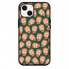 Vincent Van Gogh Phone Case For iPhone and Samsung Galaxy Devices - Vincent Van Gogh Face Pattern Art