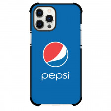 Pepsi Phone Case For iPhone and Samsung Galaxy Devices - Pepsi Logo On Blue Background