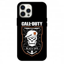 Call Of Duty Black Ops 4 Phone Case For iPhone and Samsung Galaxy Devices - Black Ops 4 Logo On Black Background