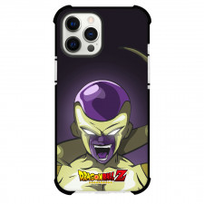 Dragon Ball Golden Frieza Phone Case For iPhone And Samsung Galaxy Devices - Golden Frieza Rages Cartoon Art