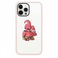Dragon Ball Majin Buu Phone Case For iPhone And Samsung Galaxy Devices - Majin Buu Crossover Patrick Star