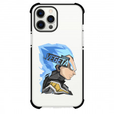 Dragon Ball Z Vegeta Phone Case For iPhone and Samsung Galaxy Devices - Super Saiyan God Blue Vegeta PopHead Minimalist Art