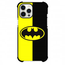 DC Comics Batman Phone Case For iPhone And Samsung Galaxy Devices - Classic Batman Logo Yellow And Black