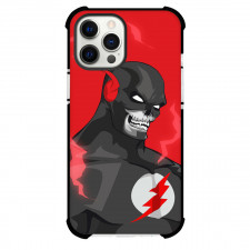 The Flash Black Flash Phone Case For iPhone And Samsung Galaxy Devices - Black Flash Bust Portrait Cartoon Art