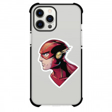 The Flash Phone Case For iPhone And Samsung Galaxy Devices - The Flash Minimalist PopHead Shot Comic Art