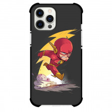 The Flash Phone Case For iPhone And Samsung Galaxy Devices - The Flash Running Cartoon Art