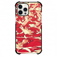 The Flash Phone Case For iPhone And Samsung Galaxy Devices - Multi Flash Running Comic Art