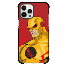 The Flash Reverse Flash Phone Case For iPhone And Samsung Galaxy Devices - Reverse Flash Bust Portrait Cartoon Art