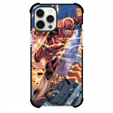 The Flash Phone Case For iPhone And Samsung Galaxy Devices - Reverse Flash Chasing Flash Comic Art