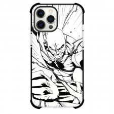 The Flash Reverse Flash Phone Case For iPhone And Samsung Galaxy Devices - Reverse Flash Running In Grayscale