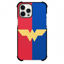 DC Comics Wonder Woman Phone Case For iPhone And Samsung Galaxy Devices - Wonder Woman Logo Minimalist Art