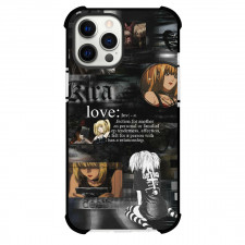 Death Note Misa Amane Phone Case For iPhone And Samsung Galaxy Devices - Comic Series Misa Amane Collage