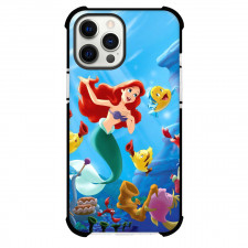 The Little Mermaid Phone Case For iPhone And Samsung Galaxy Devices - Ariel And Flounder Singing With Fish