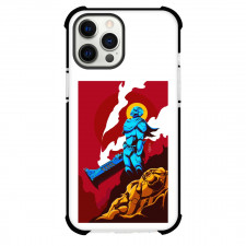 Destiny Phone Case For iPhone and Samsung Galaxy Devices - Destiny 2 Illustration On White Red Background