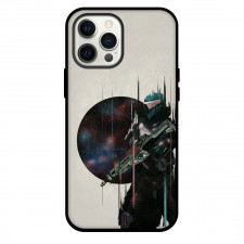Destiny Phone Warlock Case For iPhone and Samsung Galaxy Devices - Warlock On Gray Background