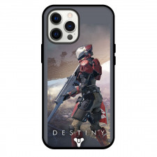 Destiny Phone Warlock Case For iPhone and Samsung Galaxy Devices - Warlock Poster On Gray Background
