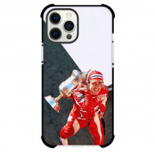 F1 Formula One Fernando Alonso Phone Case For iPhone And Samsung Galaxy Devices - Fernando Alonso Carrying Championship Trophy