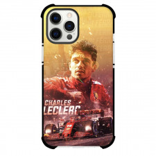 F1 Formula One Charles Leclerc Phone Case For iPhone And Samsung Galaxy Devices - Charles Leclerc Portrait With Ferrari