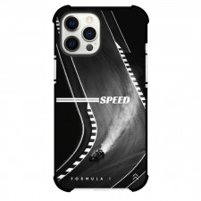 F1 Formula One Phone Case For iPhone And Samsung Galaxy Devices - F1 Formula One Grayscale Track