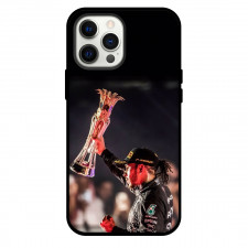 F1 Formula One Lewis Hamilton Phone Case For iPhone And Samsung Galaxy Devices - Lewis Hamilton Holding Championship Trophy