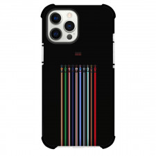 F1 Formula One Phone Case For iPhone And Samsung Galaxy Devices - F1 Minimalist Grid Art On Black Background