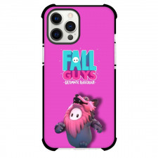 Fall Guys Phone Case For iPhone and Samsung Galaxy Devices - Fall Guys Ultimate Knockout Pink Background Poster
