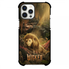 Wicked Phone Case For iPhone Samsung Galaxy Pixel OnePlus Vivo Xiaomi Asus Sony Motorola Nokia - Wicked For Good Cowardly Lion Poster with Forest Background