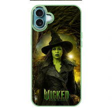 Wicked Phone Case For iPhone Samsung Galaxy Pixel OnePlus Vivo Xiaomi Asus Sony Motorola Nokia - Wicked For Good Elphaba Profile with Sunset Background