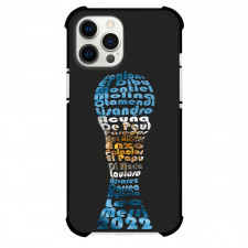Argentina Phone Case For iPhone and Samsung Galaxy Devices - Argentina Fifa 2022 Word Cup Team Members Word Art