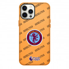 Aston Villa Football Club Phone Case For iPhone and Samsung Galaxy Devices - Aston Villa Football Club Medley Monogram Wordmark