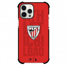 Athletic Club Bilbao Phone Case For iPhone and Samsung Galaxy Devices - Athletic Club Bilbao Logo Red Background