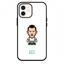 Gareth Bale Phone Case For iPhone and Samsung Galaxy Devices - Gareth Bale Chibi Art On White Background