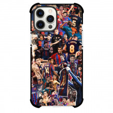 FC Barcelona Phone Case For iPhone and Samsung Galaxy Devices - FC Barcelona Players Collage