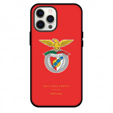 S.L. Benfica Phone Case For iPhone and Samsung Galaxy Devices - S.L. Benfica Logo On Red Background