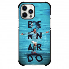 Bernardo Silva Phone Case For iPhone and Samsung Galaxy Devices - Bernardo Silva Signature Celebration Blue Background
