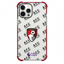 Bournemouth Athletic Football Club Phone Case For iPhone and Samsung Galaxy Devices - Bournemouth Athletic Football Club Medley Monogram Wordmark