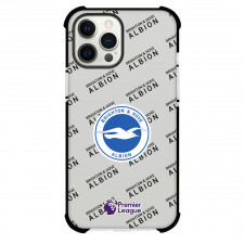 Brighton & Hove Albion Phone Case For iPhone and Samsung Galaxy Devices - Brighton & Hove Albion Club Medley Monogram Wordmark