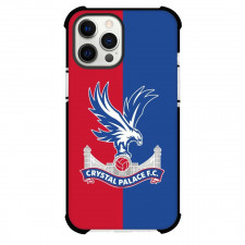 Crystal Palace F.C. Phone Case For iPhone and Samsung Galaxy Devices - Crystal Palace F.C. Logo On Red Blue Background