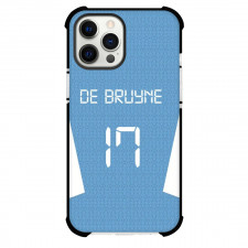 Kevin De Bruyne Phone Case For iPhone and Samsung Galaxy Devices - Kevin De Bruyne Manchester City F.C. No. 17 Jersey